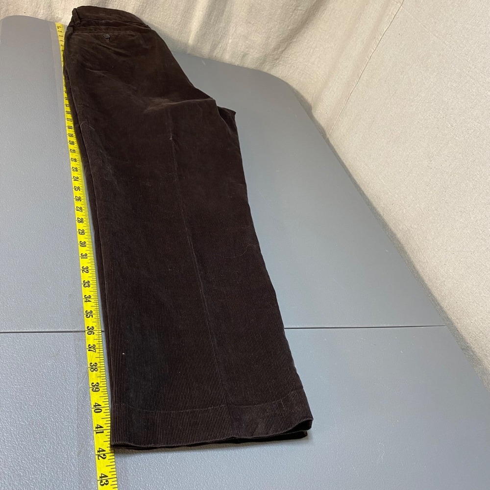 Dockers Mens Brown Corduroy Pants Size 36x30 D3 Professor Academia Straight Leg - Picture 10 of 11